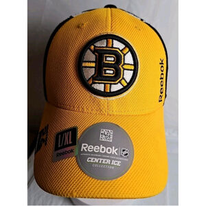 Boston Bruins 2016 NHL Draft Flex Hat Size L/XL Reebok Center Ice New With Tags